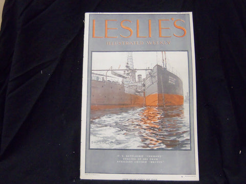1911 SEPTEMBER 14 LESLIE'S WEEKLY MAGAZINE - GREAT PHOTOS & ADS - ST 1189
