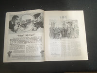 1918 NOVEMBER 21 LIFE MAGAZINE - 