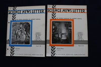 1941 SCIENCE NEWS LETTER - LOT OF 27 - O 3422