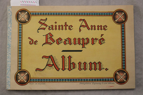 1920'S SAINTE ANNE DE BEAUPRE ALBUM - SOFTCOVER BOOK - K 3476