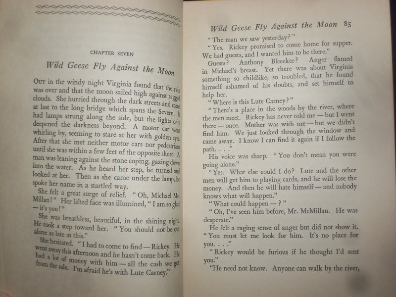 1929 BURNING BEAUTY HARDCOVER BOOK BY TEMPLE BAILEY - KD 9055