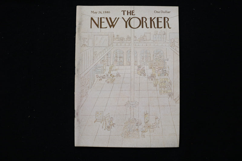 1980 MAY 26 NEW YORKER MAGAZINE - GREAT ILLUSTRATED COVER - NY 3025