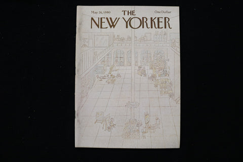 1980 MAY 26 NEW YORKER MAGAZINE - GREAT ILLUSTRATED COVER - NY 3025