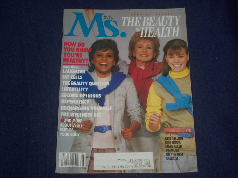 1983 MAY MS. MAGAZINE - THE BEAUTY OF HEALTH - ST 6027