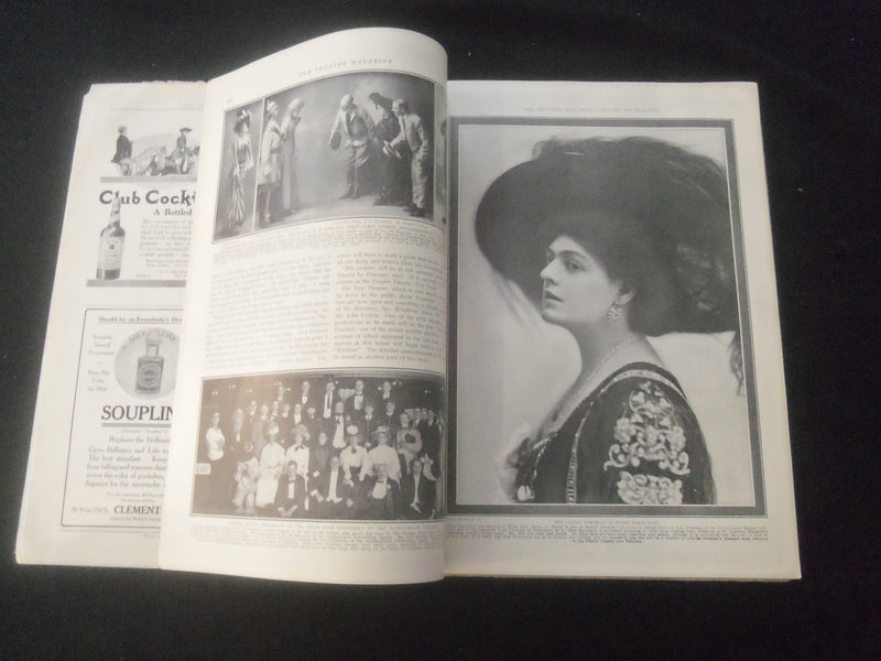 1909 JUNE THE THEATRE ILLUSTRATED MAGAZINE - MISS MARGUERITE CLARK COVER- B 431W