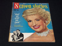1951 NOVEMBER SCREEN STORIES MAGAZINE - BETTY GRABLE FRONT COVER - E 14460