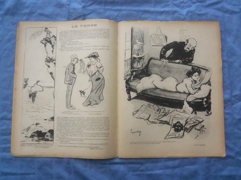 1903 OCT 24 LE SOURIRE MAGAZINE - ILLUSTRATED COMEDY - FRENCH TEXT - SP 4865Y