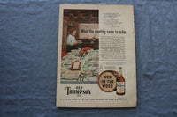 1948 JANUARY SPORTS AFIELD MAGAZINE - GIANT SWORDFISH COVER - SP 6174T