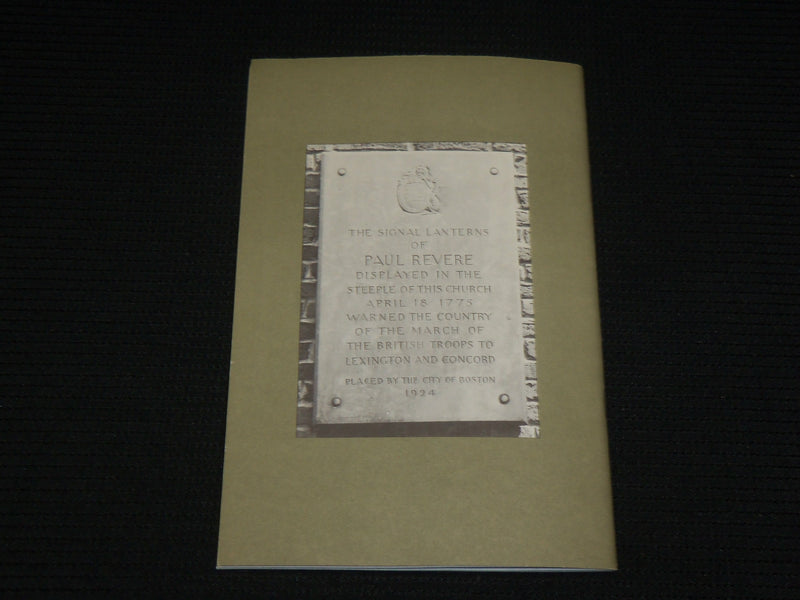1960'S THE OLD NORTH CHURCH SOFTCOVER BOOK - BOSTON - J 7041