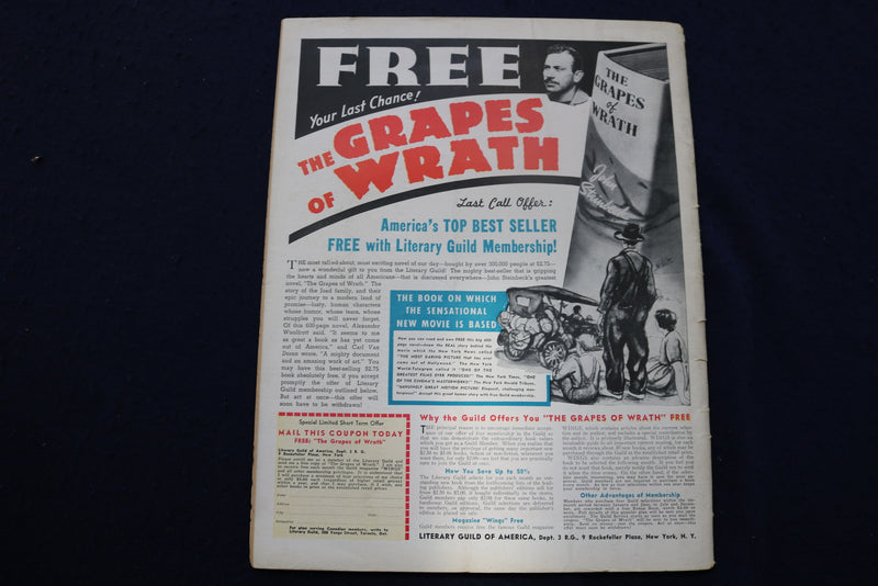 1940 MARCH 9-15 MOVIE AND RADIO GUIDE MAGAZINE - BONNIE BAKER COVER - E 9235