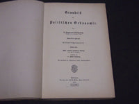 1918 POLITISCHEN OEKONOMIE BY DR. EUGEN VON PHILIPPOVICH ZWEITER BAND - KD 37