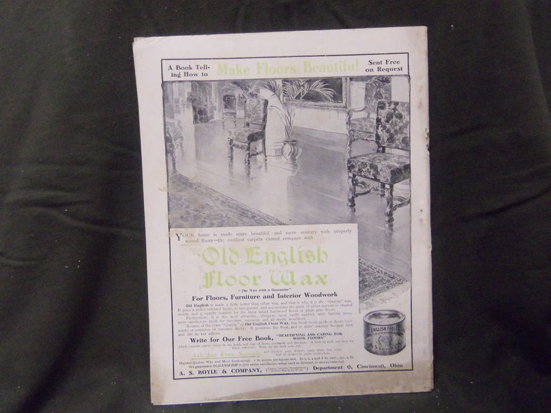 1908 JULY THE HOUSE & GARDEN MAGAZINE - GREAT PHOTOS & ADS - ST 795