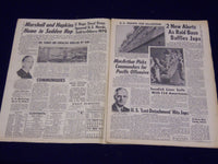1942 APRIL 20 NEW YORK DAILY NEWS - BOMBS STILL BAFFLE JAPS: NEW ALARMS- NP 1921