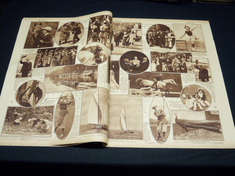 1922 JUNE 11 NEW YORK TIMES PICTURE SECTION - COLUMBIA UNIVERSITY - NT 8864