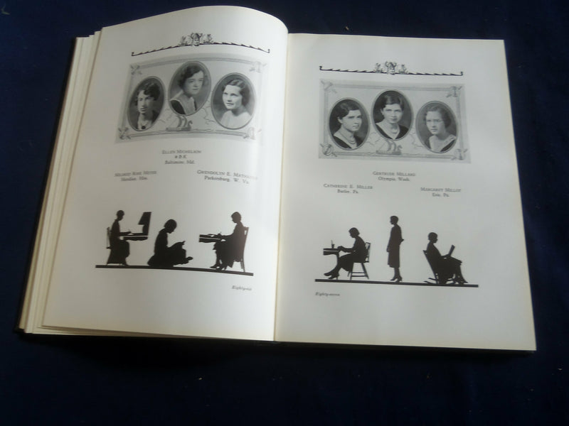 1932 DONNYBROOK FAIR GOUCHER COLLGE YEARBOOK - BALTIMORE, MARYLAND - YB 2702