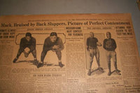 1929 OCTOBER 15 DES MOINES REGISTER NEWSPAPER PHILADELPHIA WORLD SERIES - NP 799