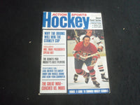 1974 MAY ACTION SPORTS HOCKEY MAGAZINE - HOWIE MORENZ COVER - B 6235O