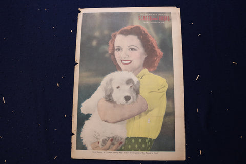 1938 DEC 18 SCREEN & RADIO MAGAZINE - JANET GAYNOR & J. BENNETT COVERS - E 23078