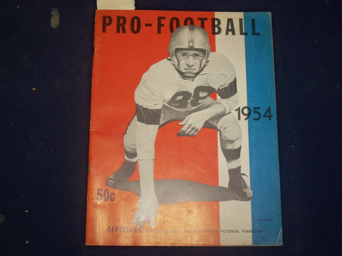 1954 PRO-FOOTBALL OFFICAL NATIONAL FOOTBALL LEAGUE YEAR BOOK - B 6526