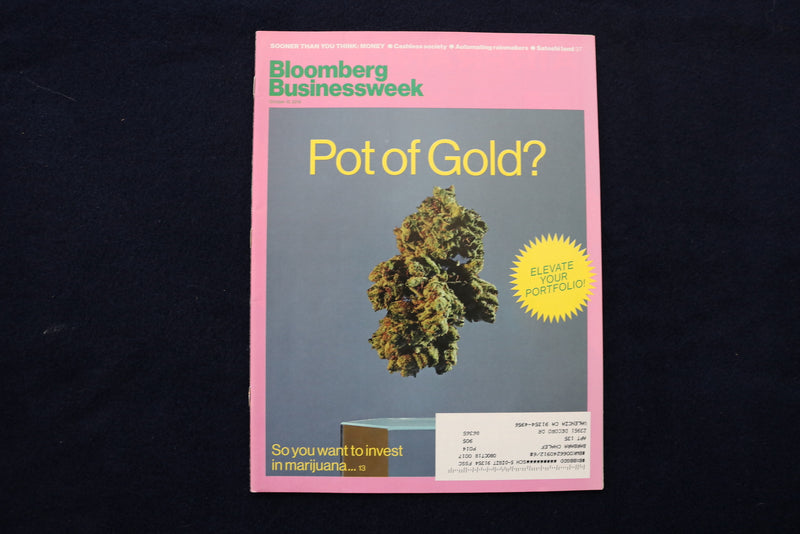 2018 OCT 15 BLOOMBERG BUSINESSWEEK MAGAZINE - POT OF GOLD? COVER - E 11744