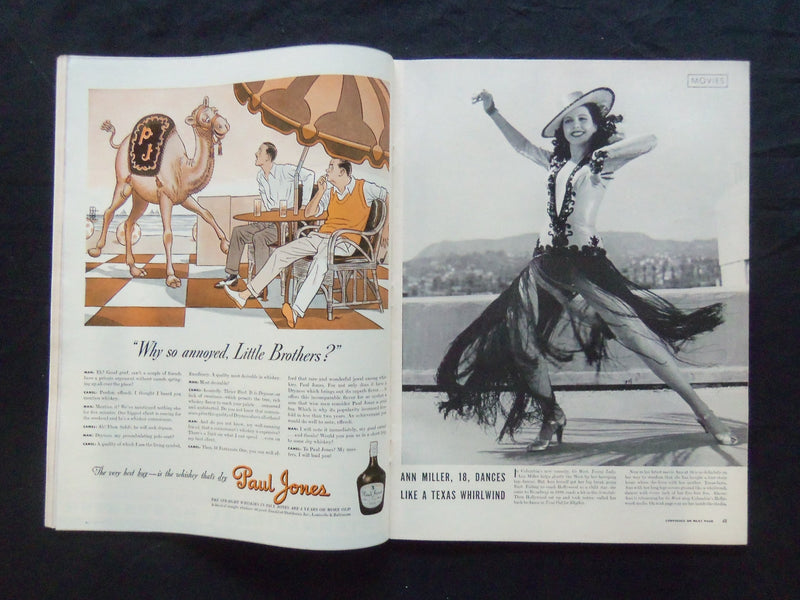 1941 SEPTEMBER 8 LIFE MAGAZINE - SMITH COLLEGE GIRL - L 251