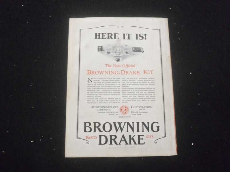1928 JANUARY RADIO BROADCAST MAGAZINE - NICE COVER, ARTICLES & PHOTOS - B 434L