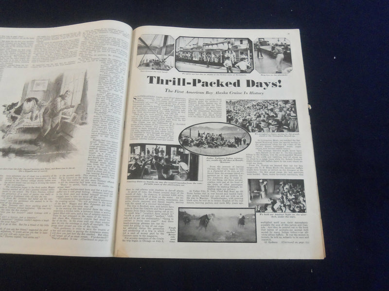 1935 OCTOBER AMERICAN BOY MAGAZINE - MILL IN THE WOODS - ST 7091