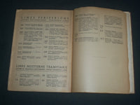 1947 NUO VISSIMA PIANTA MAPA DE ROMA BOOK WITH FOLD OUT MAP - J 3962