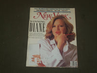 1989 MARCH 13 NEW YORK MAGAZINE - DIANE SAWYER - B 2186