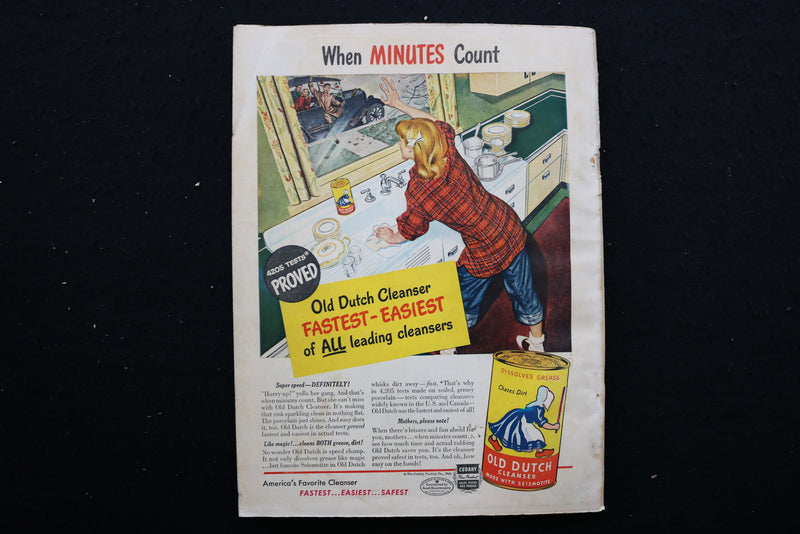 1946 OCTOBER GOOD HOUSEKEEPING MAGAZINE - OCTOBER ISLAND COVER - SP 2616B
