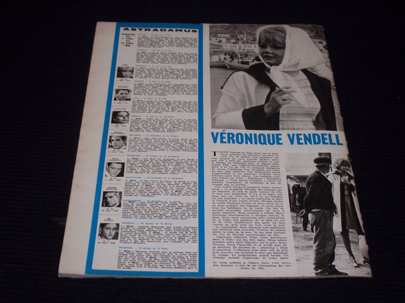 1966 JANUARY 4 CINEMONDE MAGAZINE - CHRISTINE DELAROCHE COVER - E 24856
