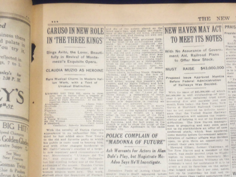 1918 MARCH 15 NEW YORK TIMES - AMERICANS SEIZE GERMAN TRENCHES - NT 8151