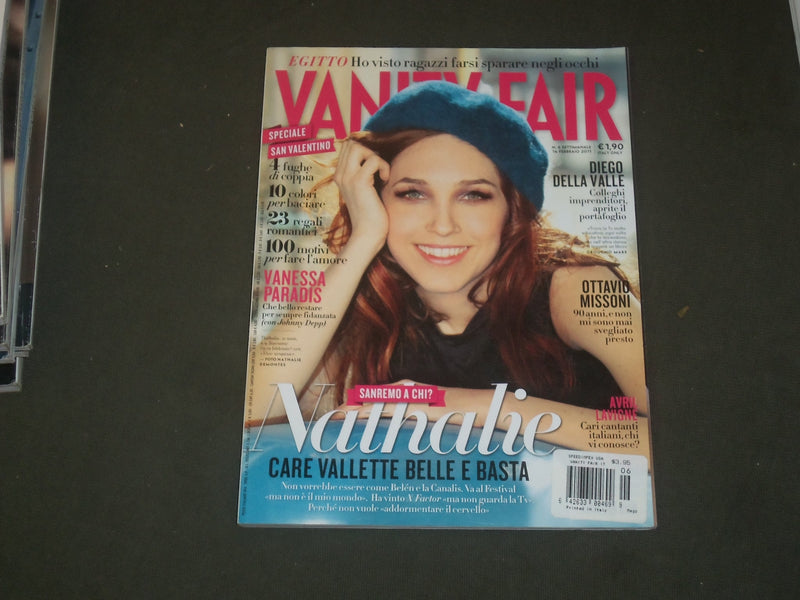2011 FEBRUARY 16 VANITY FAIR MAGAZINE - NATHALIE - ITALY EDITION- B 2521