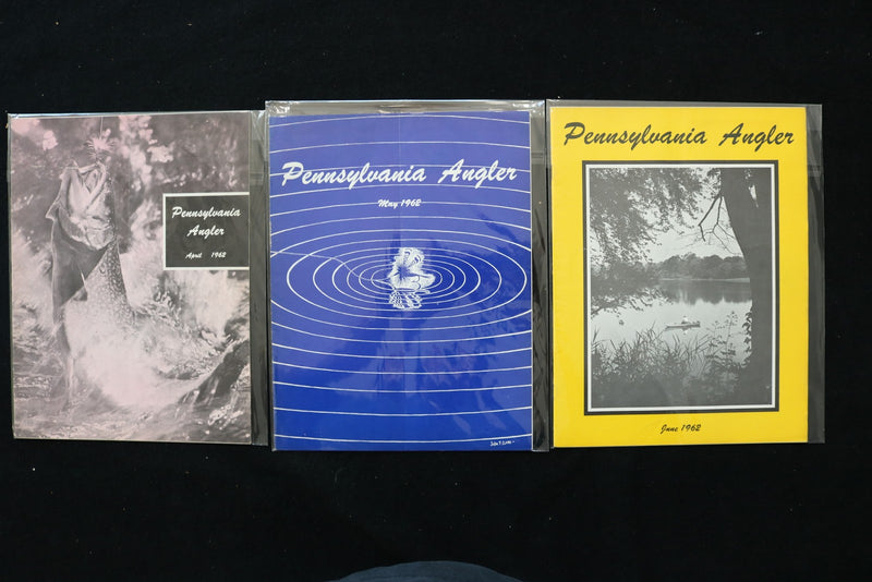 1962 PENNSYLVANIA ANGLER MAGAZINE - COMPLETE YEAR - LOT OF 12 - O 3747