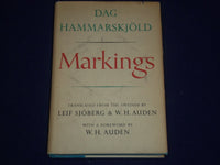 1964 MARKINGS HARDCOVER BOOK BY DAG HAMMARSKJOLD - 2ND PRINTING - KD 2520