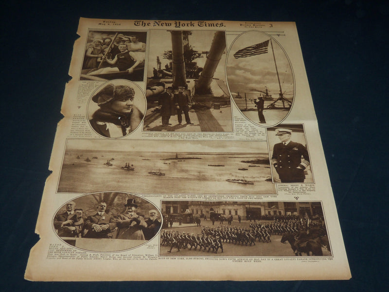 1920 MAY 9 NEW YORK TIMES PICTURE SECTION NO. 4 & 5 - PENN RELAY - NT 8795