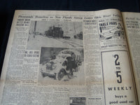 1936 MARCH 23 PHILADELPHIA RECORD NEWSPAPER - FLOOD STATES ASK FOR AID - NT 7250