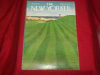 1974 AUGUST 12 NEW YORKER MAGAZINE FRONT COVER ONLY - GREAT ART FOR FRAMING