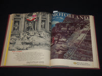 1959-1960 THE MOTOR LAND MAGAZINE BOUND VOLUME - 12 ISSUES - KD 705C