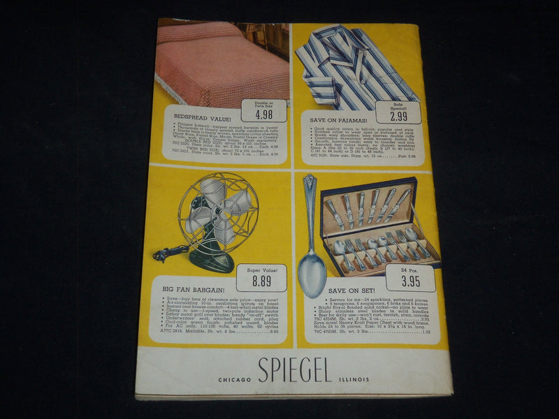 1948 SPIEGEL MID SUMMER SALE CATALOG - CHICAGO ILLINOIS - J 9135