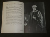 1940'S THE ORIENTAL INSTITUTE OF THE UNIVERSITY OF CHICAGO BOOK - J 3561