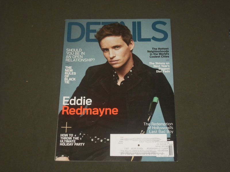 2015 DECEMBER / 2016 JANUARY DETAILS MAGAZINE - EDDIE REDMAYNE COVER - B 1685