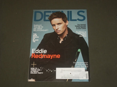 2015 DECEMBER / 2016 JANUARY DETAILS MAGAZINE - EDDIE REDMAYNE COVER - B 1685
