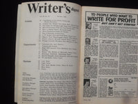 1966 WRITER'S DIGEST MAGAZINE - LOT OF 4 - HELEN GURLEY BROWN - K 109