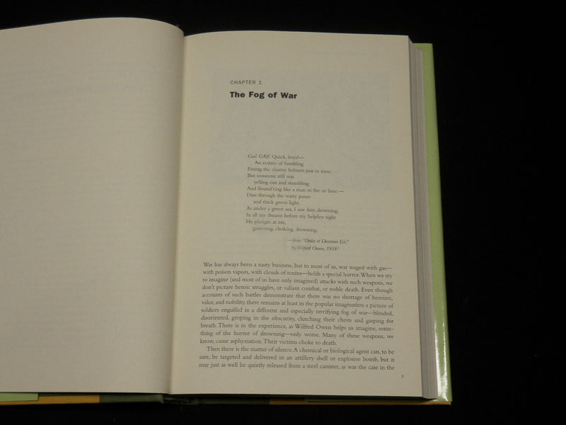2002 CHEMICAL AND BIOLOGICAL WARFARE HARDCOVER BOOK BY ERIC CRODDY - KD 6549