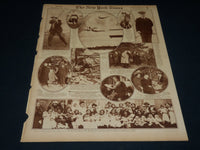 1923 DECEMBER NEW YORK TIMES PICTURE SECTION - ENGLISH BEAUTIES - NT 8889