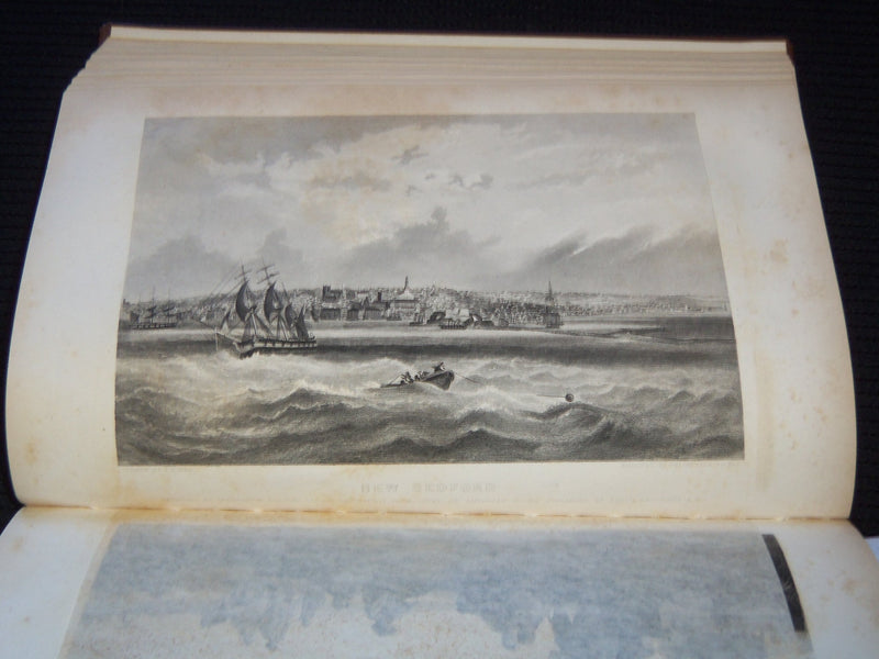 1854 THE LADIES' REPOSITORY MAGAZINE BOUND VOLUME - NICE ENGRAVINGS - KD 7884