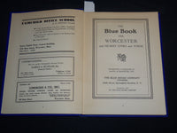 1924-1941 WORCESTER BLUE BOOK LOT OF 3 - SUBURBAN CITIES & TOWNS - KD 5523I