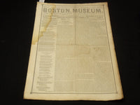 1850 NOVEMBER 30 BOSTON MUSEUM NEWSPAPER -BARNUM'S MANSION - JENNY LIND- NP 9041