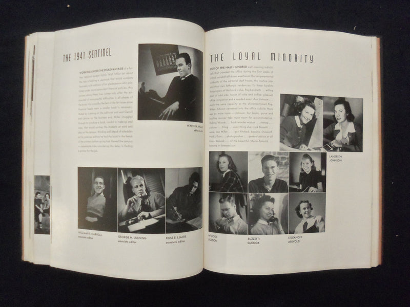 1941 THE SENTINAL MONTANA STATE UNIVERSITY YEARBOOK -MISSOULA, MONTANA - YB 3294